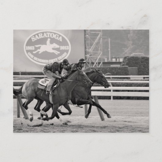 Carte Postale Saratoga 150 Workouts (Devant)