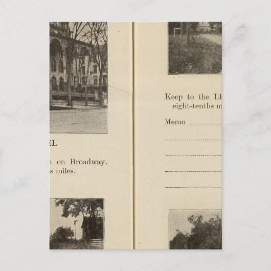 Carte Postale Saratoga Springs Dunning Street (Devant)