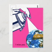 Carte Postale Sarcastique (Devant / Derrière)