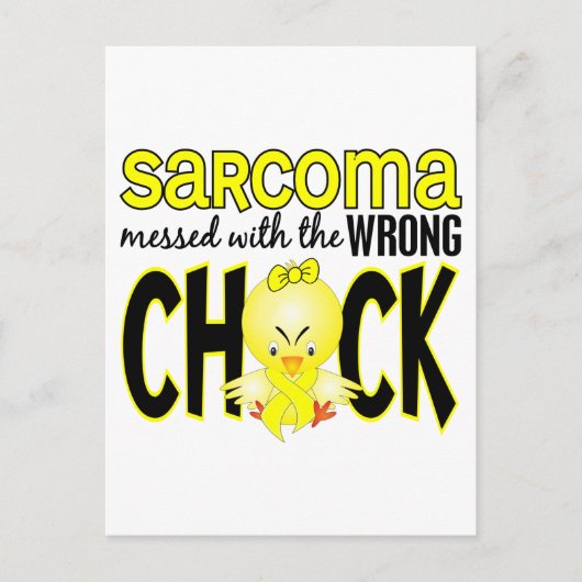 Carte Postale Sarcoma A Mis Le Mauvais Poussin (Devant)