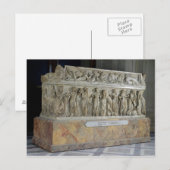 Carte Postale Sarcophage à frise des Neuf Muses (Devant / Derrière)