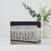 Carte Postale Sarcophage à la frise des Neuf Muses (Debout devant)