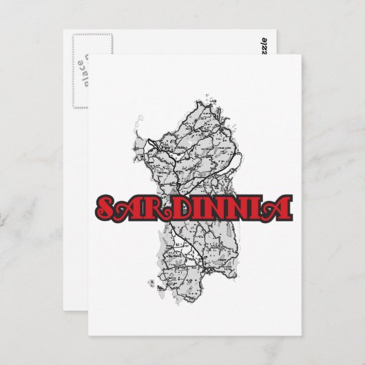Carte Postale Sardaigne (Devant / Derrière)
