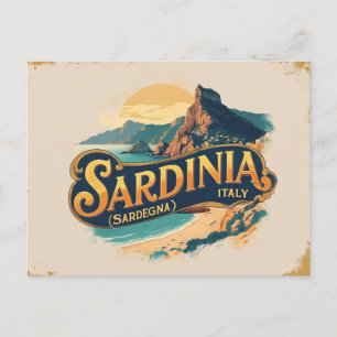 Carte Postale Sardaigne Island Escape