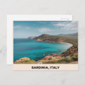 Carte Postale Sardaigne Italie (Devant / Derrière)