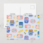 Carte Postale Sardines and Lemons (Devant / Derrière)