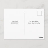 Carte Postale Sardines and Lemons (Dos)