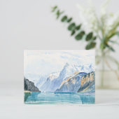 Carte Postale Sargent - Baie d'Uri, art (Debout devant)