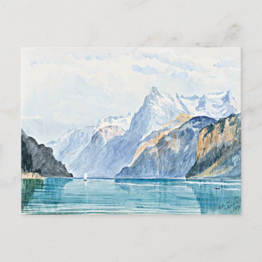 Carte Postale Sargent - Baie d'Uri, art (Devant)