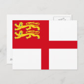 Carte Postale Sark Flag (Devant / Derrière)