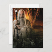 Carte Postale SARUMAN™ et les ennemis (Devant / Derrière)