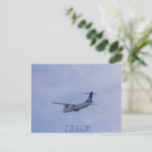 Carte postale SAS ATR-72 CMAE (Debout devant)