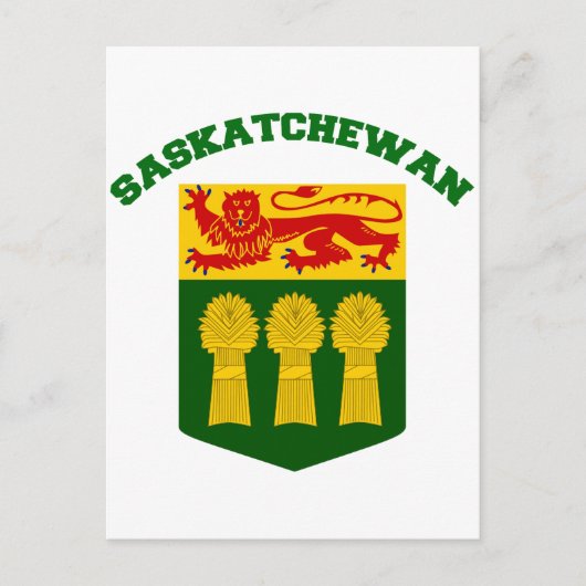 CARTE POSTALE SASKATCHEWAN (Devant)