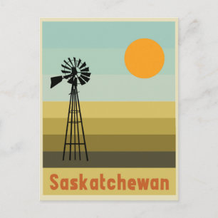 Carte Postale Saskatchewan Canada