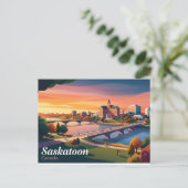 Carte Postale Saskatoon Canada (Debout devant)
