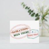 Carte Postale Saskatoon Y a-t-il fait cela? (Debout devant)