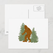 Carte Postale Sasquatch (Devant / Derrière)