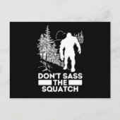 Carte Postale Sasquatch Dont Le Squatch (Devant)