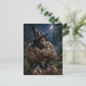 Carte Postale Sasquatch et son chaton (Debout devant)