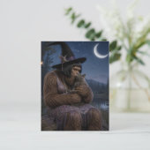 Carte Postale Sasquatch Flapper et son chaton (Debout devant)
