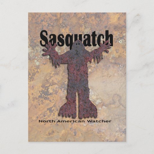 Carte Postale Sasquatch Watcher (Devant)