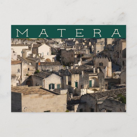 Carte Postale Sassi de Matera Basilicata Italie (Devant)