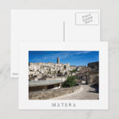 Carte Postale Sassi di Matera (Devant / Derrière)