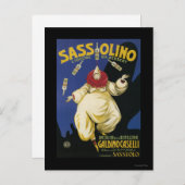 Carte Postale Sassolino Liquore da Dessert (Devant / Derrière)
