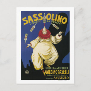 Carte Postale Sassolino Liquore da Dessert Promotional