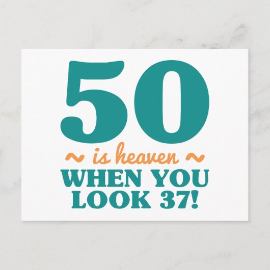 Carte Postale Sassy 50e anniversaire (Devant)