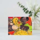 Carte Postale Sassy Sax (Debout devant)