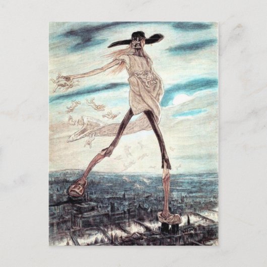 Carte postale Satan Sowing Tares (Devant)