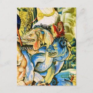 Carte Postale Satanas (Satan), Fine Willem de Pannemaker