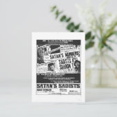 CARTE POSTALE SATAN'S SADISTS (Debout devant)