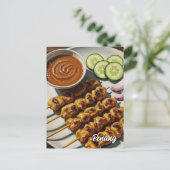 Carte Postale Satay à Penang (Debout devant)