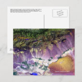 Carte postale satellite des monts Bagoda (Devant / Derrière)