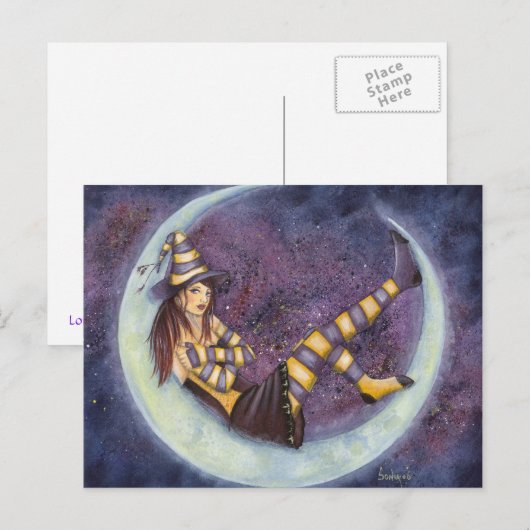 Carte postale satellite Lonely (Devant / Derrière)