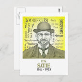 Carte Postale Satie (Devant / Derrière)