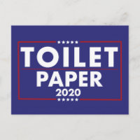 Satire Papier toilette Trump Pence 2020 signe humo