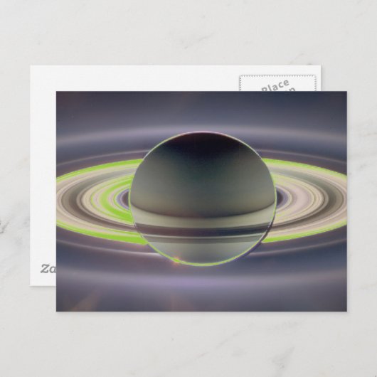 CARTE POSTALE SATURN (Devant / Derrière)
