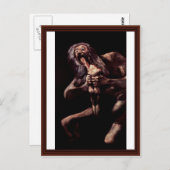 Carte Postale Saturne Dévorant Son Fils Des Pinturas Negras (Devant / Derrière)