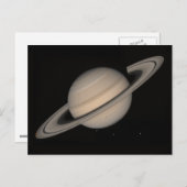 Carte Postale Saturne par Voyager 2 (Devant / Derrière)