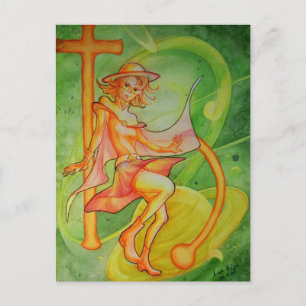 Carte Postale Saturne Windy