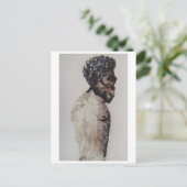 Carte Postale Satyr/coléan RS huile p (Debout devant)