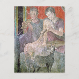 Carte Postale Satyr et Nymphe