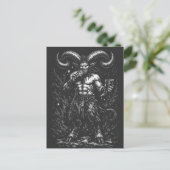 Carte Postale Satyre d'hiver cornu — par BurnsInHell (Debout devant)