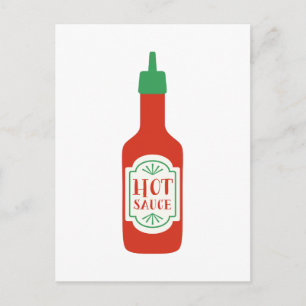 Carte Postale Sauce chaude