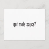 Carte Postale sauce mole (Devant)