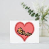 Carte Postale saucisse (Debout devant)