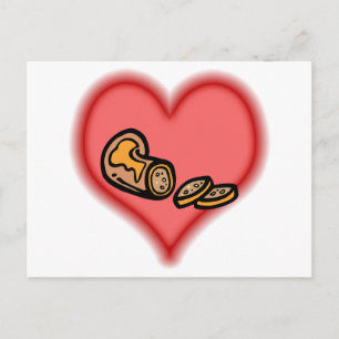 Carte Postale saucisse